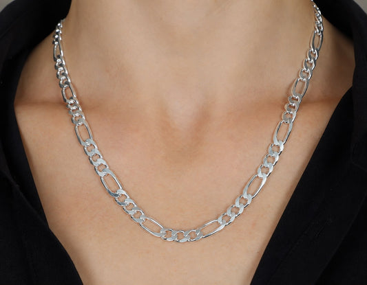 Figaro-Kette aus 925er Silber